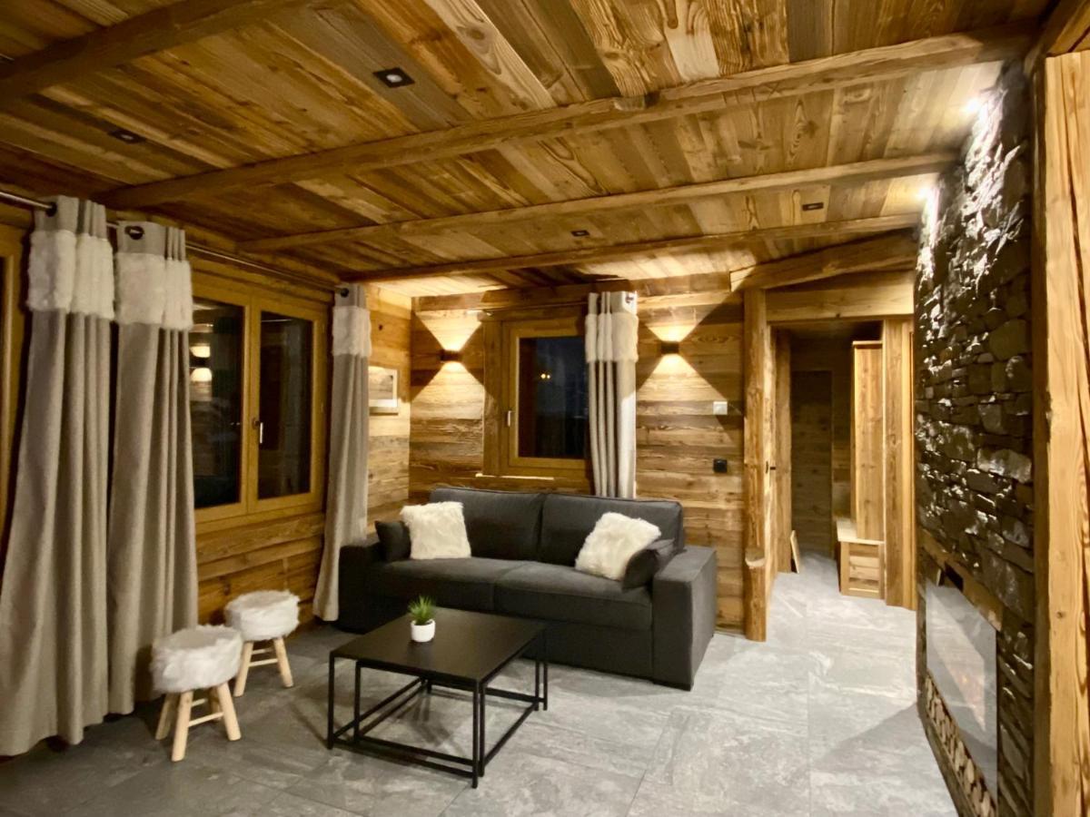 Chalet Les Cocales Residence Sejour Et Nuitees B&B - Appartement Pin Cembro Bessans Ngoại thất bức ảnh