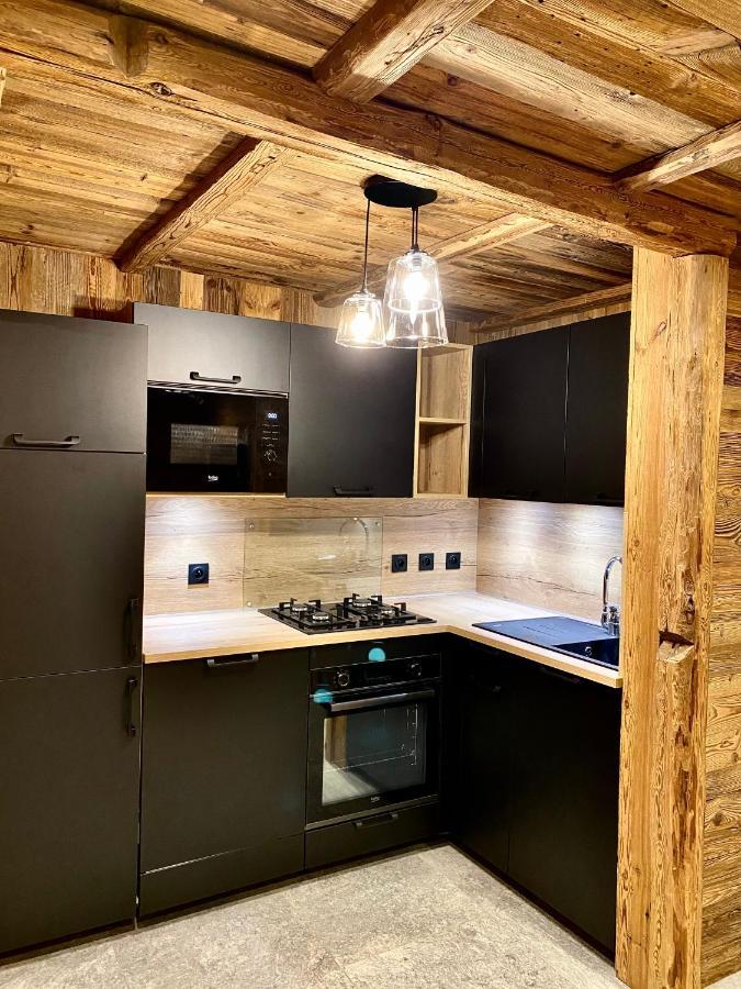 Chalet Les Cocales Residence Sejour Et Nuitees B&B - Appartement Pin Cembro Bessans Ngoại thất bức ảnh