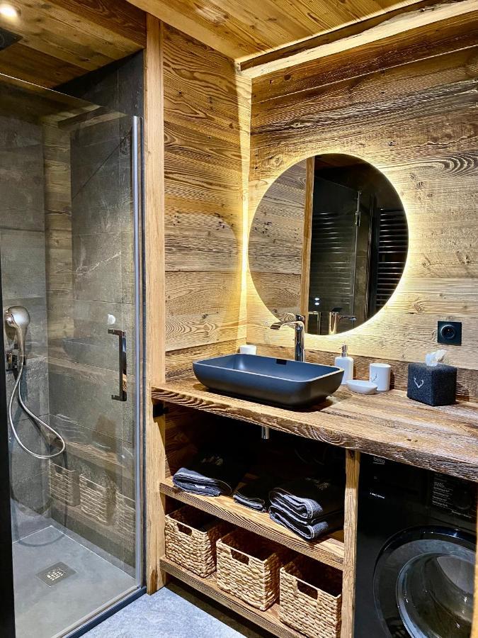 Chalet Les Cocales Residence Sejour Et Nuitees B&B - Appartement Pin Cembro Bessans Ngoại thất bức ảnh