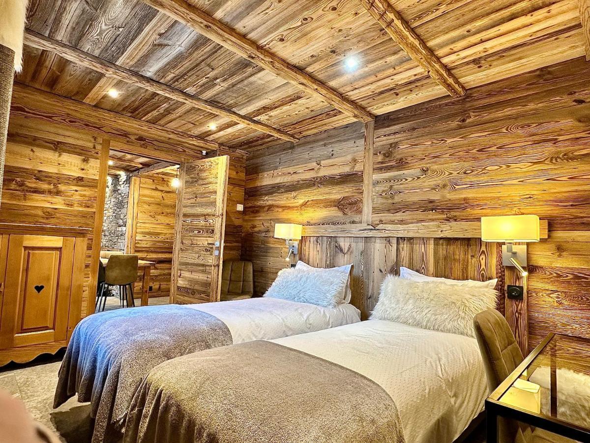 Chalet Les Cocales Residence Sejour Et Nuitees B&B - Appartement Pin Cembro Bessans Ngoại thất bức ảnh