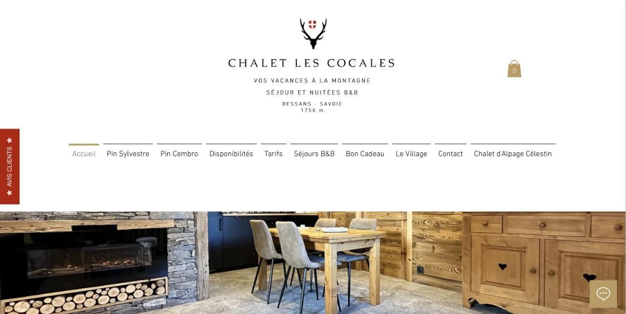 Chalet Les Cocales Residence Sejour Et Nuitees B&B - Appartement Pin Cembro Bessans Ngoại thất bức ảnh