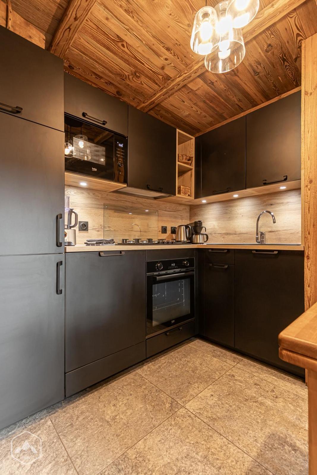 Chalet Les Cocales Residence Sejour Et Nuitees B&B - Appartement Pin Cembro Bessans Ngoại thất bức ảnh