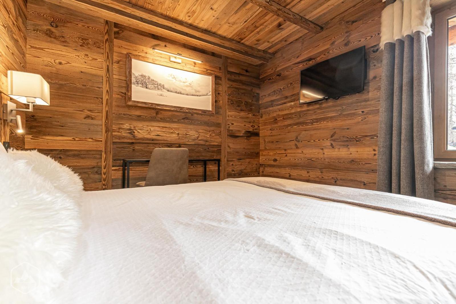 Chalet Les Cocales Residence Sejour Et Nuitees B&B - Appartement Pin Cembro Bessans Ngoại thất bức ảnh